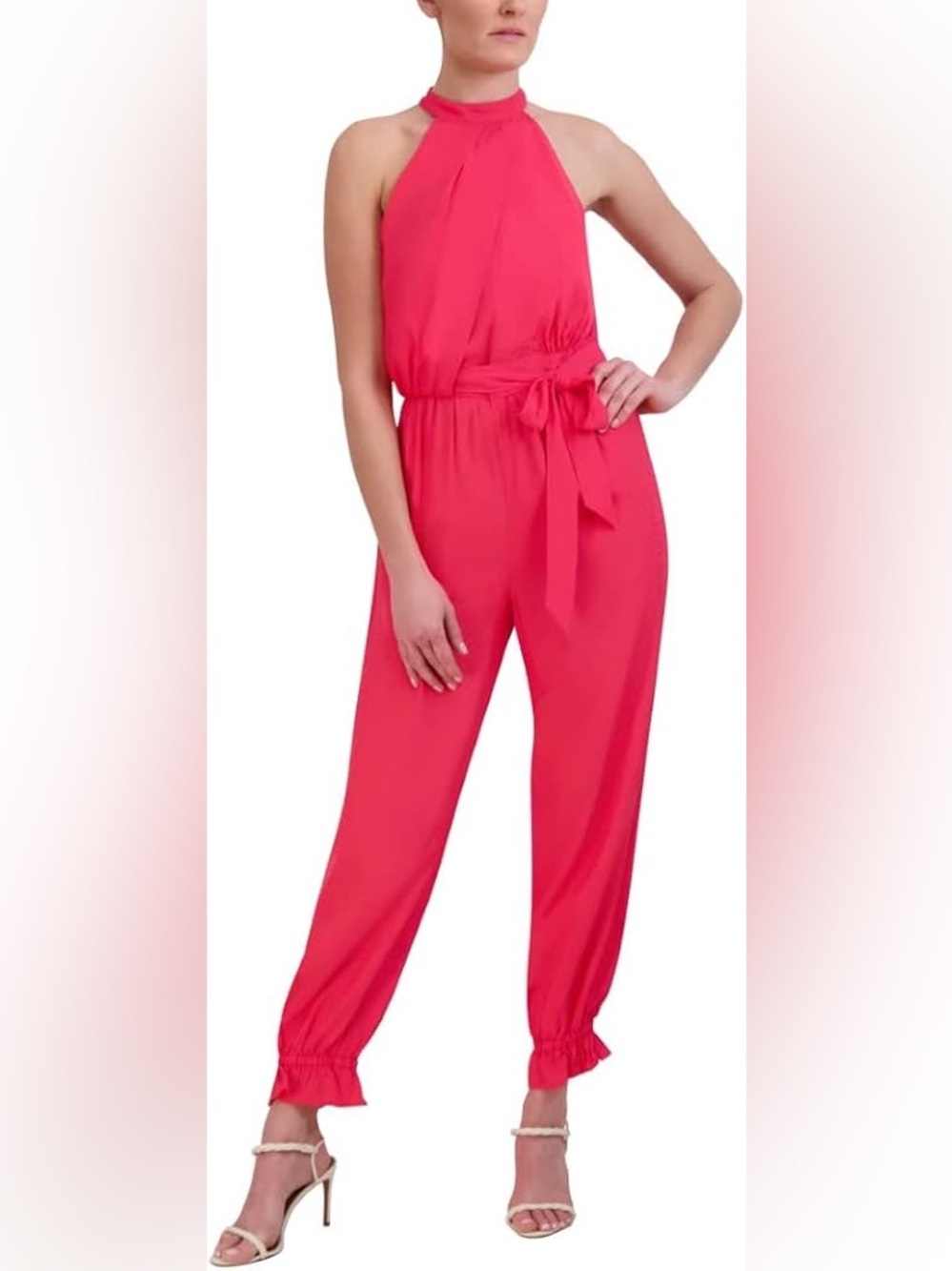 BCBGMAXAZRIA Jumpsuit Halter Neck